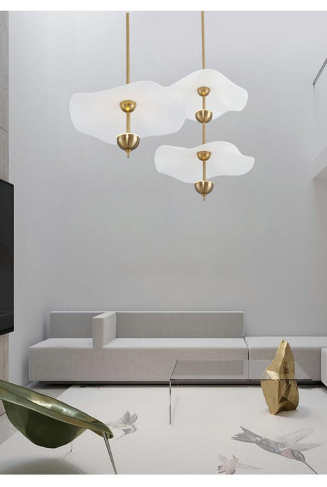 Envolee Double Biscuit Pendant Light - Simprolos