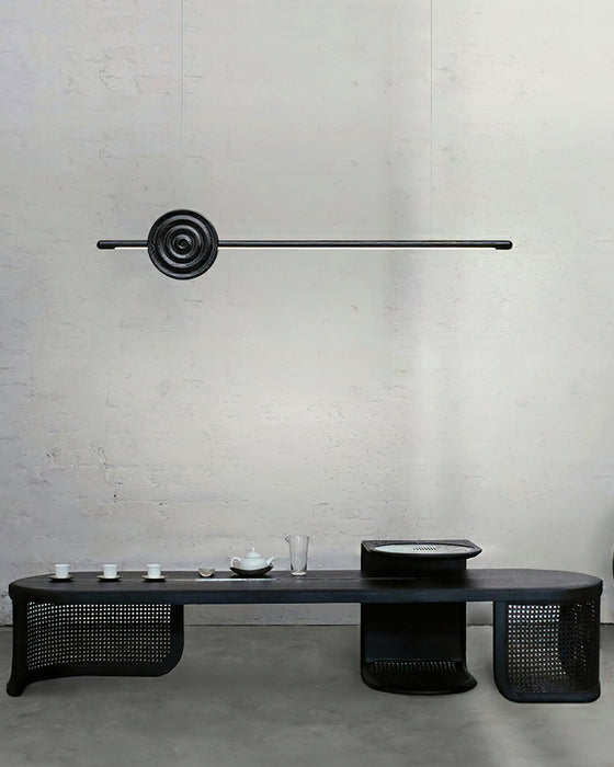 Erhu Wood Chandelier - Simprolos