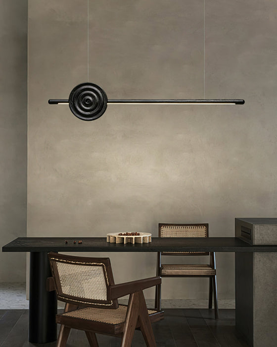 Erhu Wood Chandelier - Simprolos
