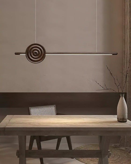 Erhu Wood Chandelier - Simprolos