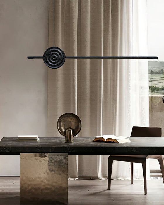 Erhu Wood Chandelier - Simprolos