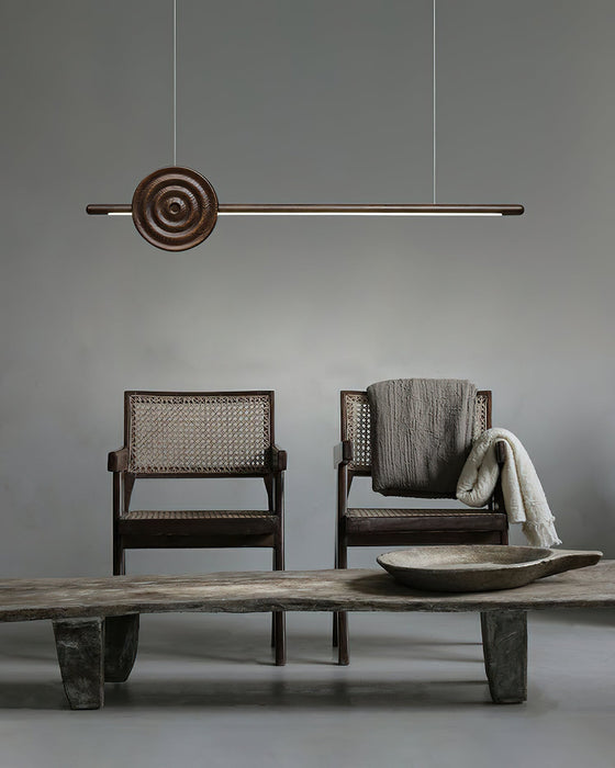 Erhu Wood Chandelier - Simprolos