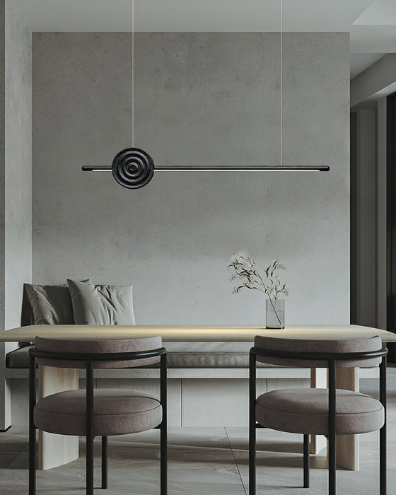 Erhu Wood Chandelier - Simprolos