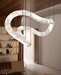 Ethereal Wave Alabaster Chandelier - Simprolos