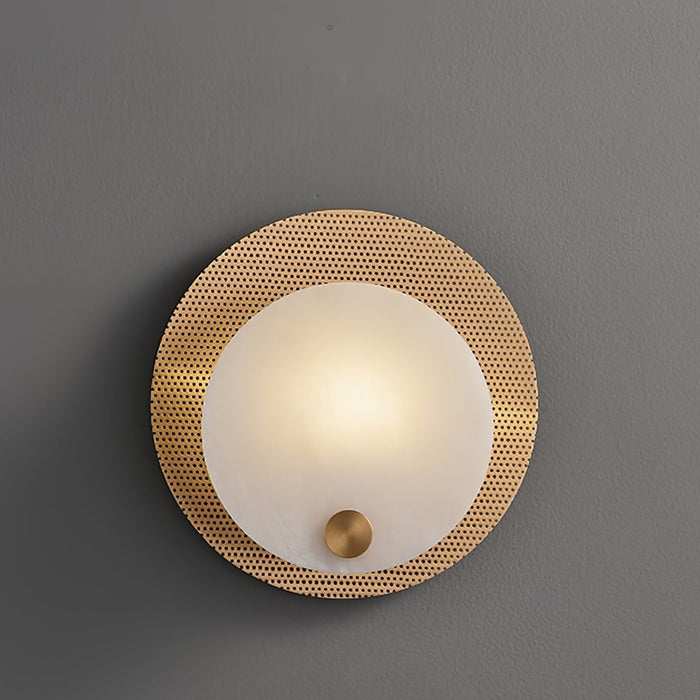 Evelyn Alabaster Wall Sconce - Simprolos