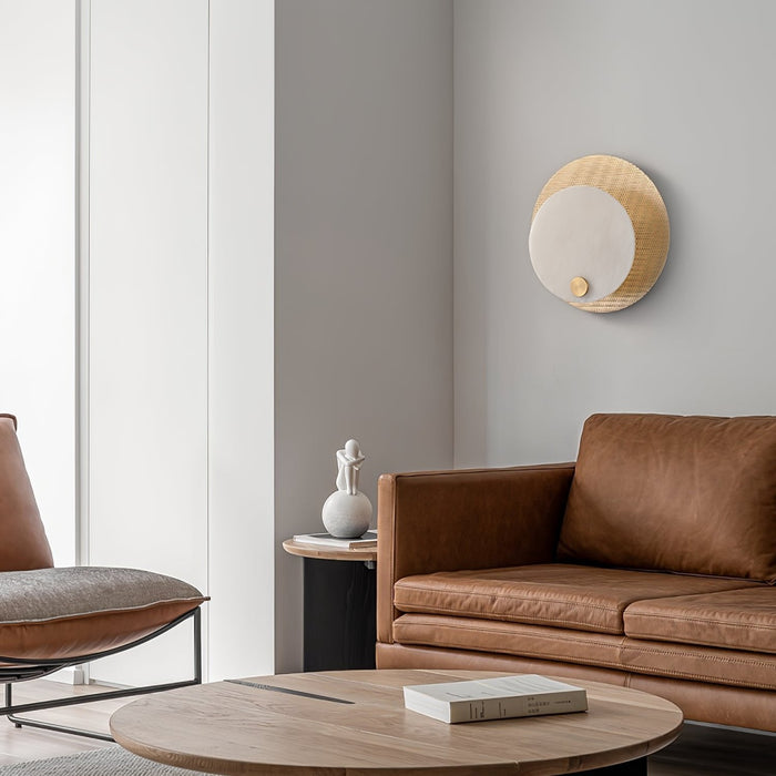 Evelyn Alabaster Wall Sconce - Simprolos
