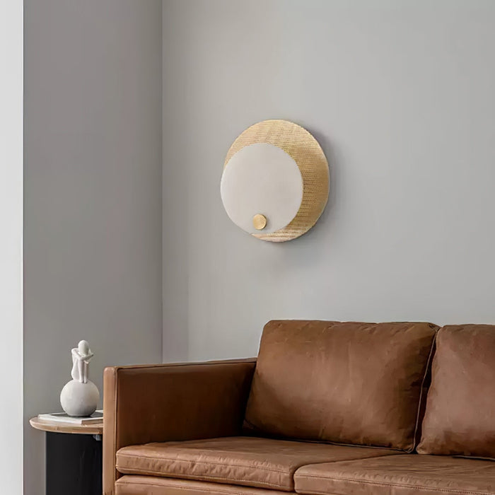 Evelyn Alabaster Wall Sconce - Simprolos
