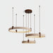 Celestial Orbit Travertine Chandelier Simprolos