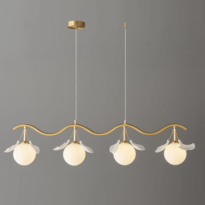 Gingko Orb Chandelier Simprolos