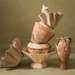 Facet Pedestal Bowl Storage Tray - Simprolos