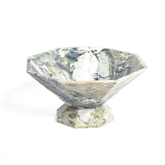 Facet Pedestal Bowl Storage Tray - Simprolos