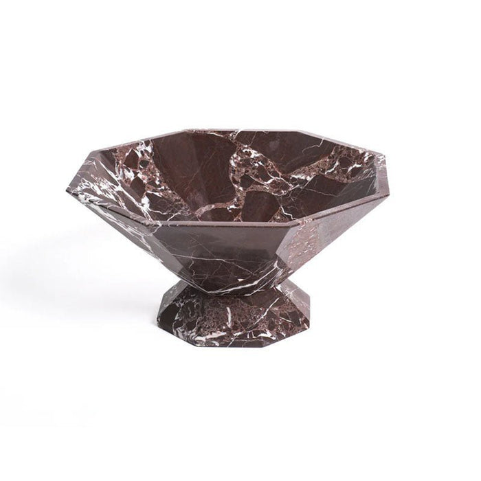 Facet Pedestal Bowl Storage Tray - Simprolos