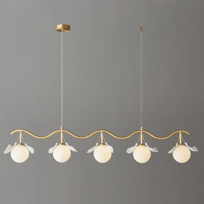 Gingko Orb Chandelier Simprolos