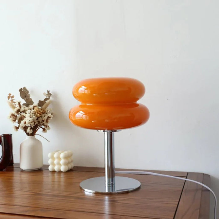 Finn Bauhaus Minimalist Glass Table Lamp - Simprolos