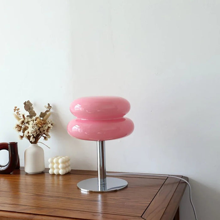 Finn Bauhaus Minimalist Glass Table Lamp - Simprolos
