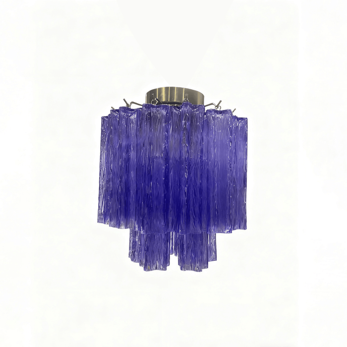 Fiora Pink Glass Ceiling Lamp - Simprolos
