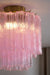 Fiora Pink Glass Ceiling Lamp - Simprolos