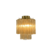 Fiora Pink Glass Ceiling Lamp - Simprolos