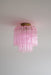 Fiora Pink Glass Ceiling Lamp - Simprolos