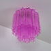 Fiora Purple Glass Ceiling Lamp - Simprolos
