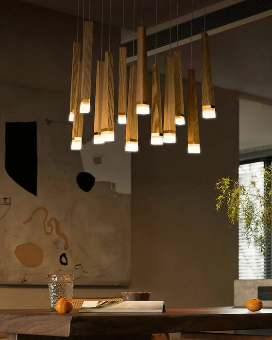 Firewood Stick Chandelier - Simprolos