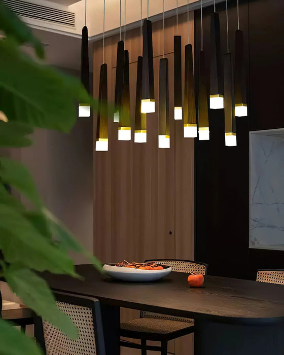 Firewood Stick Chandelier - Simprolos