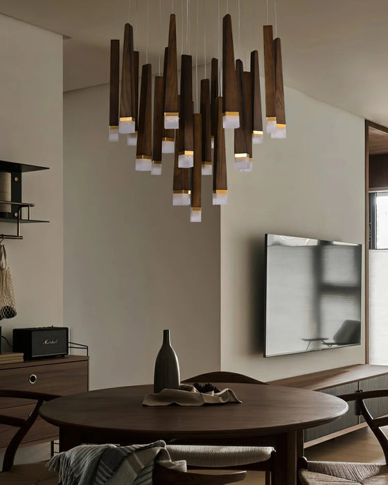 Firewood Stick Chandelier - Simprolos