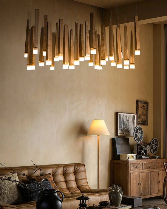Firewood Stick Chandelier - Simprolos