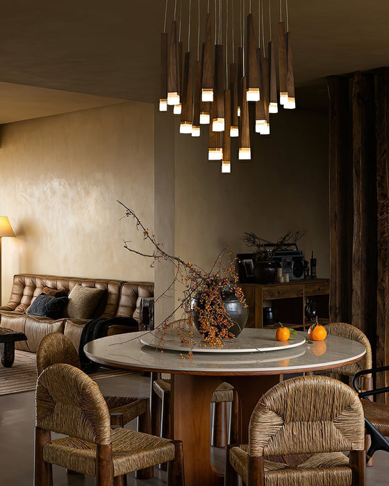 Firewood Stick Chandelier - Simprolos