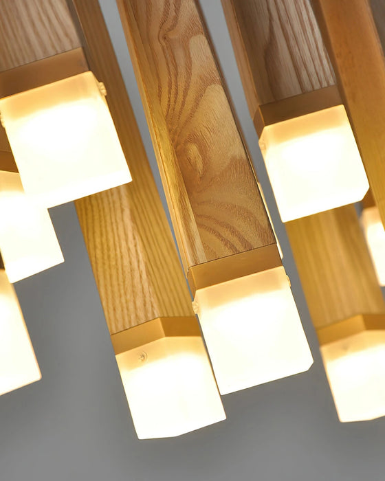Firewood Stick Chandelier - Simprolos