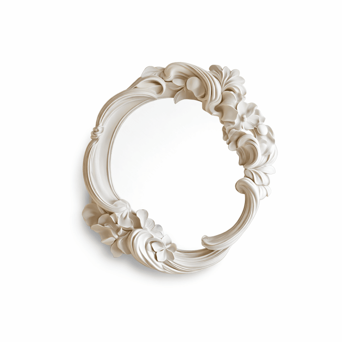 Floral Carve Vanity Mirror - Simprolos