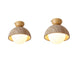 Flore Travertine Bud Ceiling Light - Simprolos