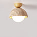 Flore Travertine Bud Ceiling Light - Simprolos