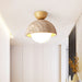 Flore Travertine Bud Ceiling Light - Simprolos