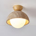 Flore Travertine Bud Ceiling Light - Simprolos