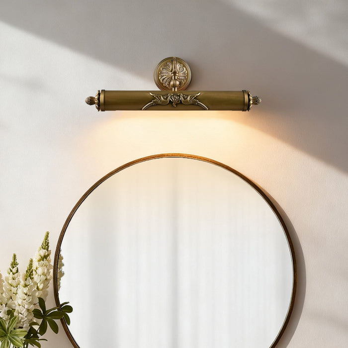 Florence Brass Wall Light - Simprolos