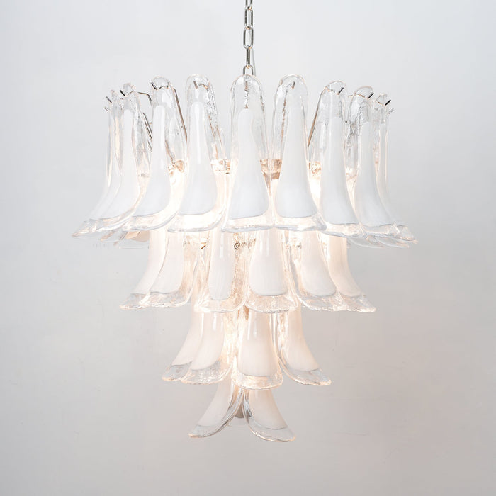Florentine Lily Glass Chandelier - Simprolos