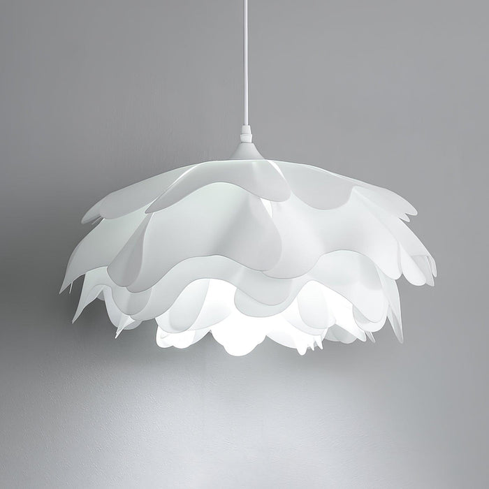 Flower Shaped White Pendant Lamp - Simprolos