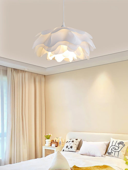 Flower Shaped White Pendant Lamp - Simprolos
