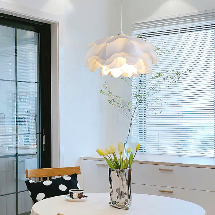 Flower Shaped White Pendant Lamp - Simprolos