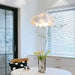 Flower Shaped White Pendant Lamp - Simprolos