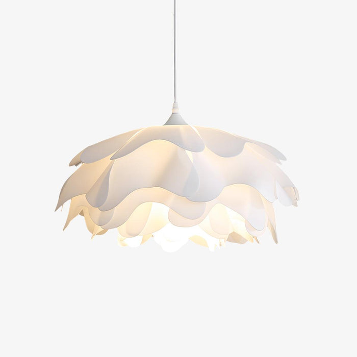 Flower Shaped White Pendant Lamp - Simprolos