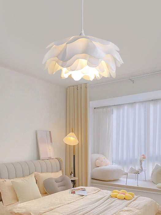 Flower Shaped White Pendant Lamp - Simprolos