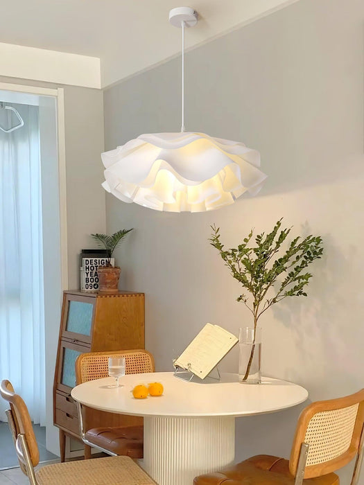 Flower Shaped White Pendant Lamp - Simprolos