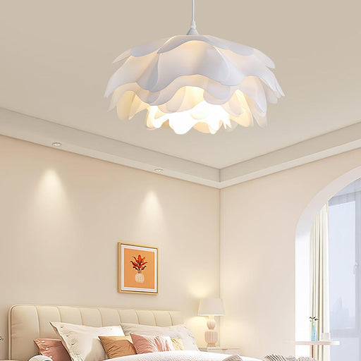 Flower Shaped White Pendant Lamp - Simprolos
