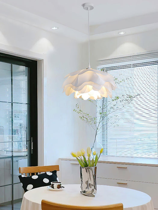Flower Shaped White Pendant Lamp - Simprolos