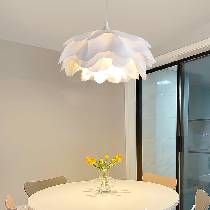 Flower Shaped White Pendant Lamp - Simprolos