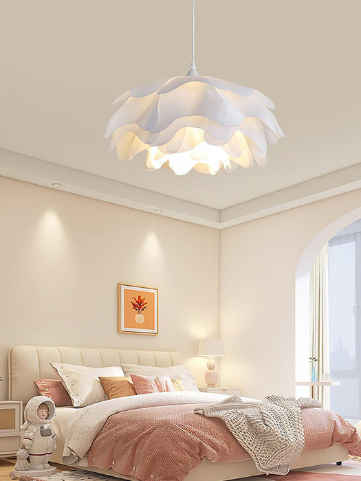 Flower Shaped White Pendant Lamp - Simprolos