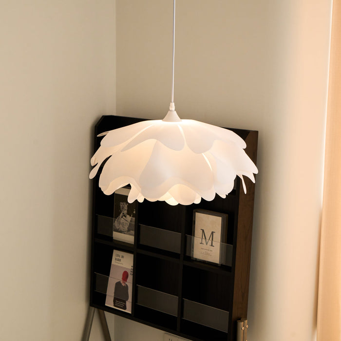 Flower Shaped White Pendant Lamp - Simprolos
