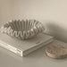 Flute Fold Stone Vessel Storage Tray - Simprolos